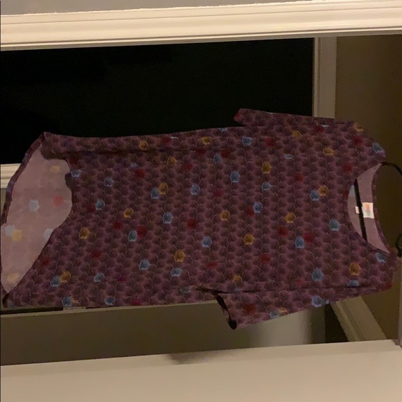 Purple pattern top - Picture 3 of 3